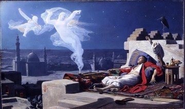  orientalist - A Eunuch Dream Cleveland Jean Jules Antoine Lecomte du Nouy Orientalist Realism Araber